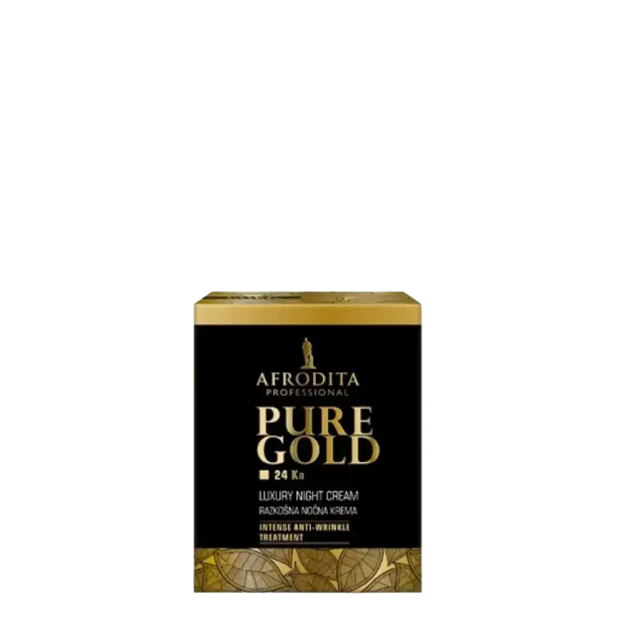Afrodita Pure Gold 24 Ka Luxury Night Cream