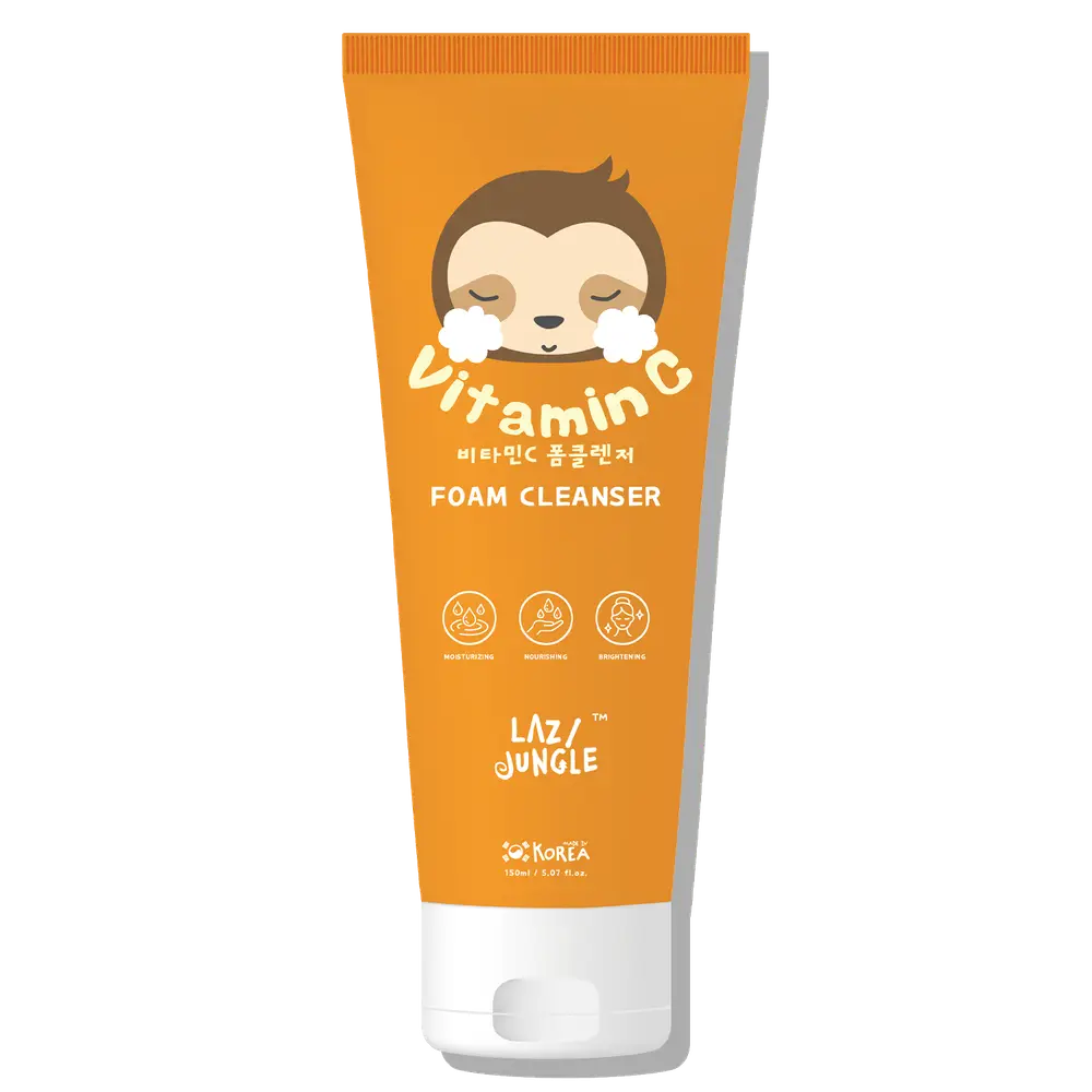 Lazy Jungle Vitamin C Foam Cleanser