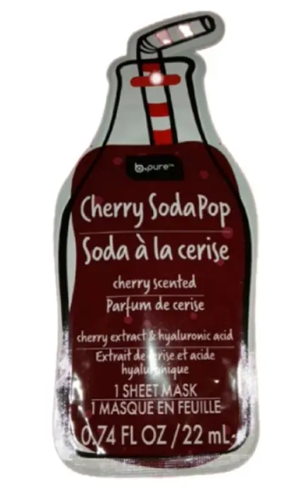 B-Pure Cherry Soda Pop Sheet Mask