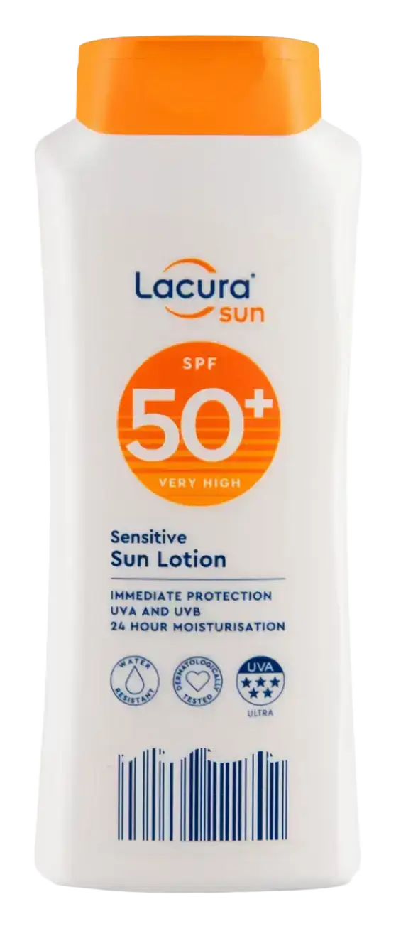 Lacura Sensitive Sun Lotion SPF 50+