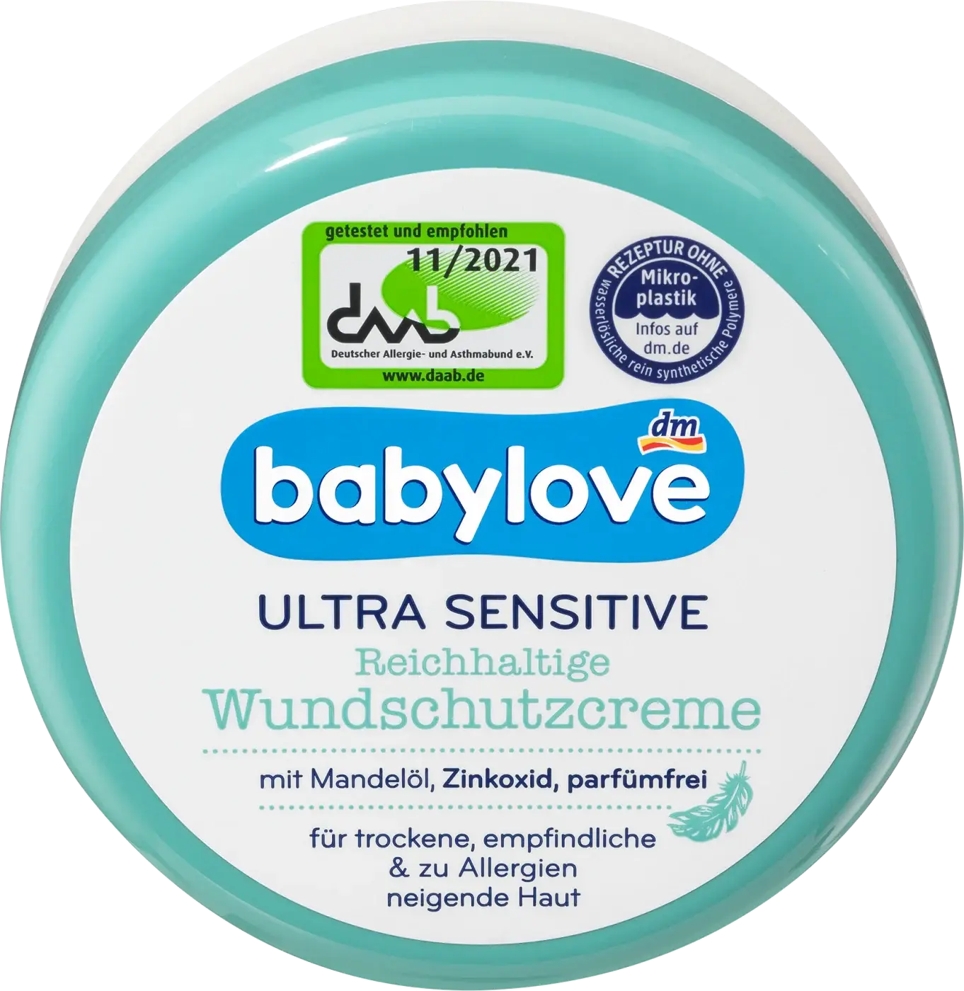 babylove dm Wundschutzcreme Ultra Sensitive