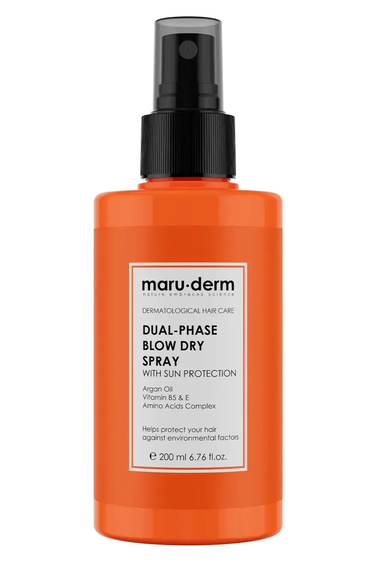 maru.derm Dual Phase Blow Dry Spray With Sun-Protection
