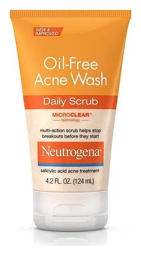 Neutrogena Oil-Free Acne Face Wash Daily Scrub With Salicylic Acid