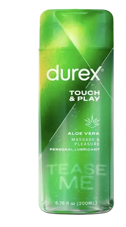 Durex Touch & Play Water Based Personal Lubricant Aloe Vera