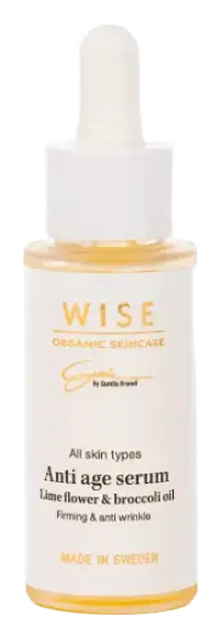 Wise Organic Skincare Anti Age Serum Lime Flower & Broccoli Oil