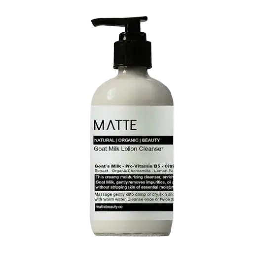Matte Beauty Goat Milk Lotion Cleanser