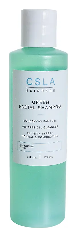 CSLA Skincare Green Facial Shampoo