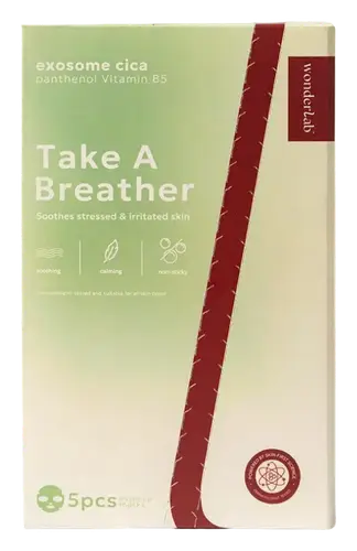 WonderLab Exosome Cica Take A Breather Sheet Mask