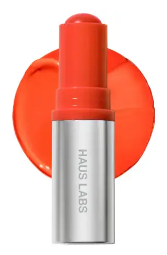 Haus Labs By Lady Gaga Color Fuse Glassy Blush Balm Stick Glassy Tangelo