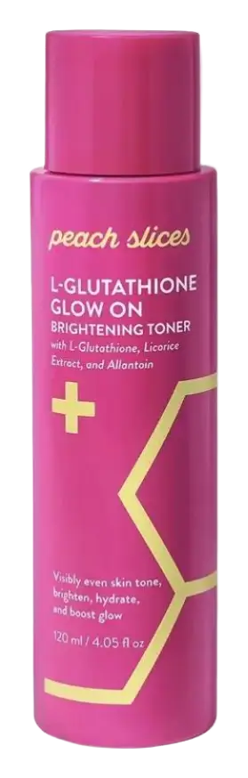 Peach Slices L-Glutathione Glow On Brightening Toner