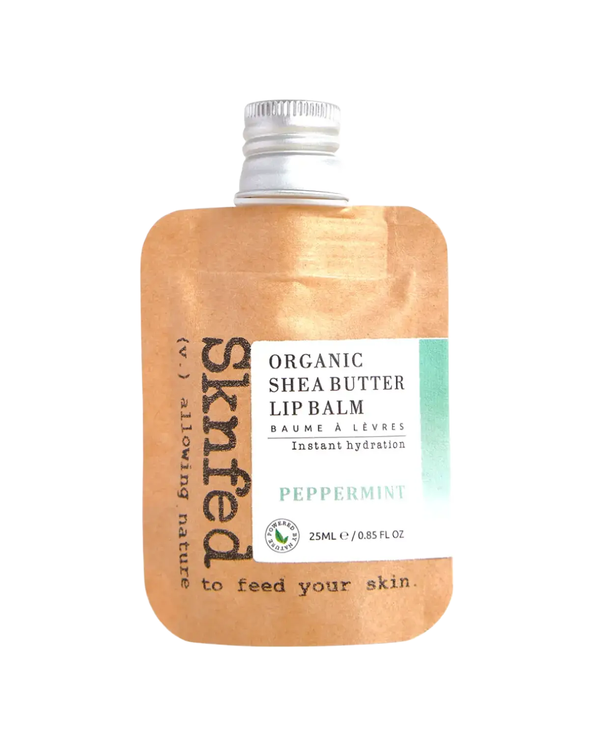 Sknfed Organic Shea Butter Lip Balm Peppermint