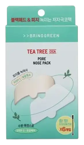 Bring Green Tea Tree Pore Nose Pack