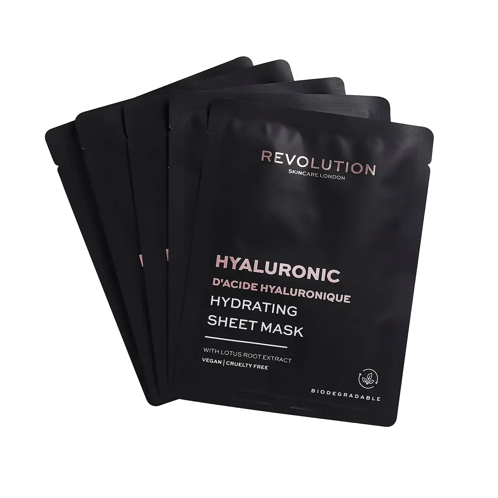Revolution Beauty Biodegradable Hydrating Hyaluronic Acid Sheet Mask