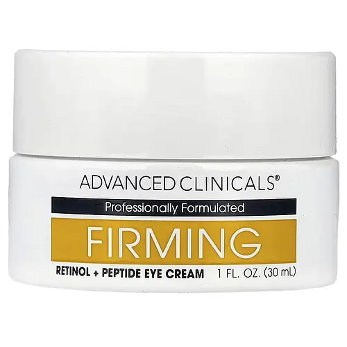 Advanced Clinicals Firming Retinol + Peptide Eye Cream