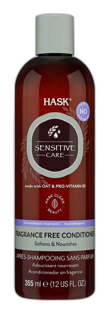 Hask Sensitive Care Fragrance Free Conditioner