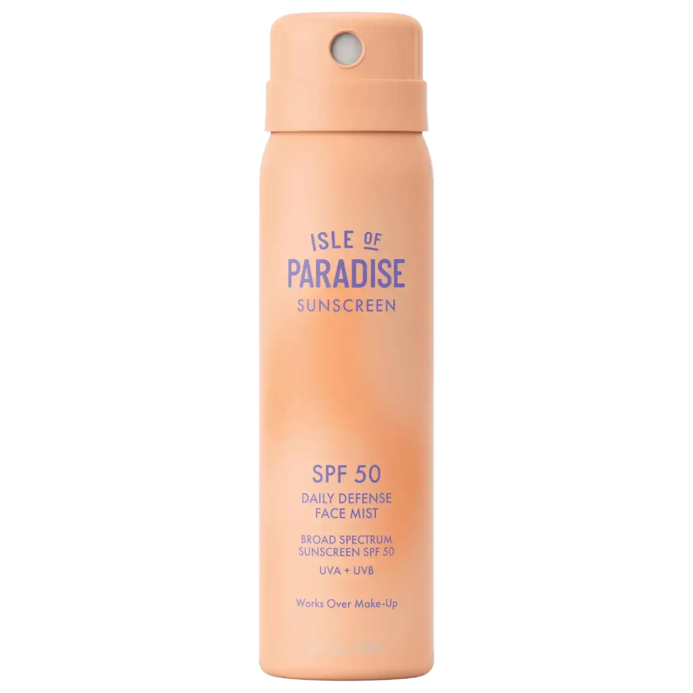 Isle of Paradise Daily Defense Face Mist SPF 50 Sunscreen