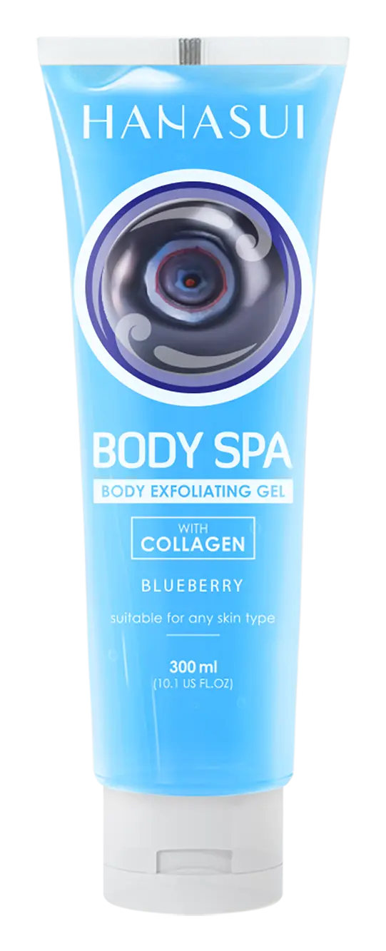 Hanasui Body Spa Exfoliating Gel Blueberry