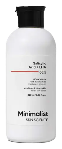 Minimalist Salicylic Acid + LHA 02% Body Wash
