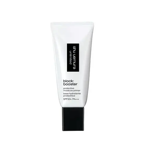 Shu Uemura Unlimited Block : Booster Hydrating Primer SPF 50+ PA+++ colorless
