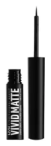 NYX Cosmetics Vivid Matte Liquid Liner Black