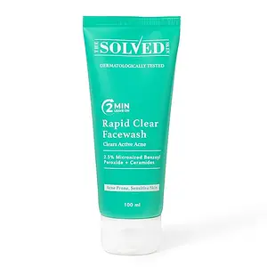 The Solved Skin Rapid Clear Facewash