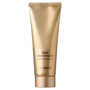 The Saem Snail Essential EX Wrinkle Solution Deep Cleansing Foam