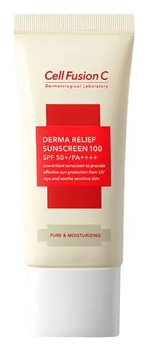 Cell Fusion C Derma Relief Sunscreen 100 SPF50+ PA++++