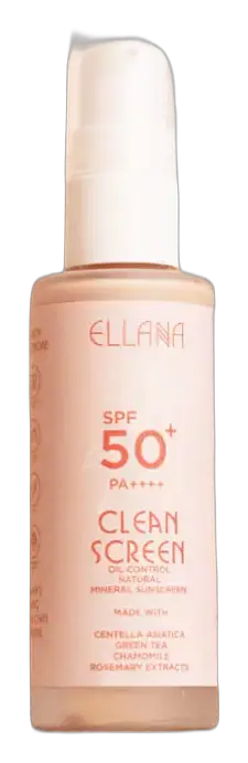Ellana Mineral Cosmetics Clean Screen SPF 50 Oil Control Mineral Sunscreen