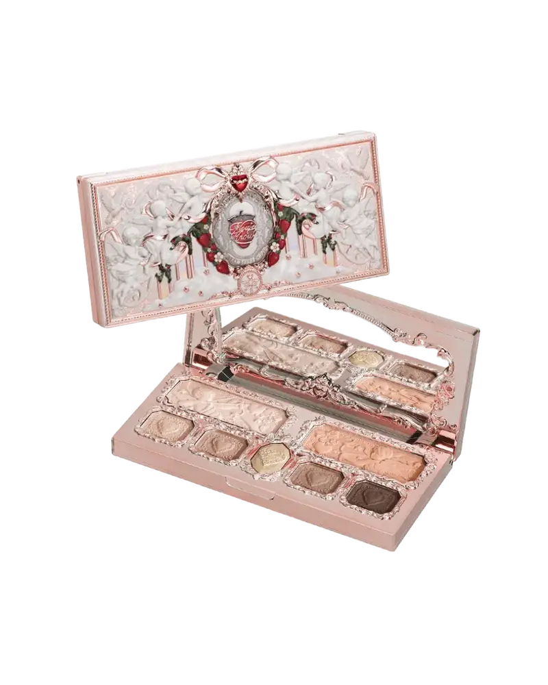 Flower Knows Strawberry Cupid Makeup Palette 01 Honey Canele