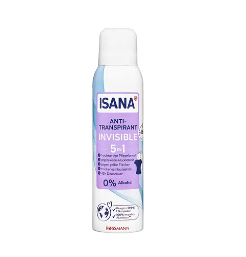 ISANA Invisible 5 In 1 Anti-Transpirant Spray