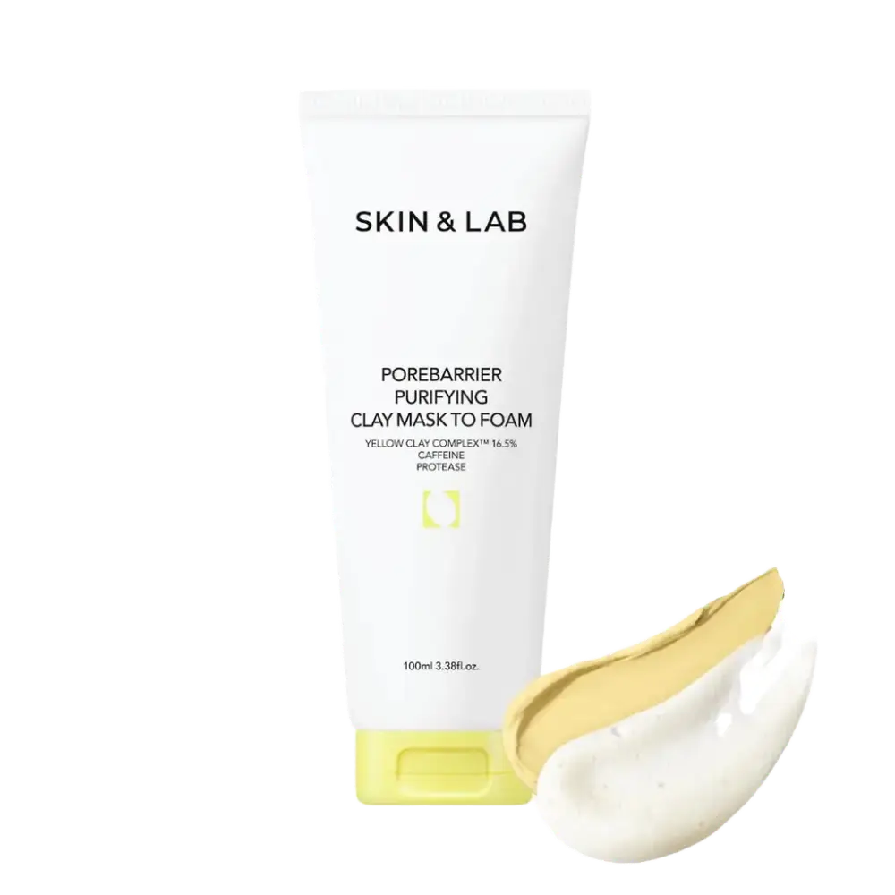 Skin&Lab Porebarrier Purifying Clay Mask To Foam