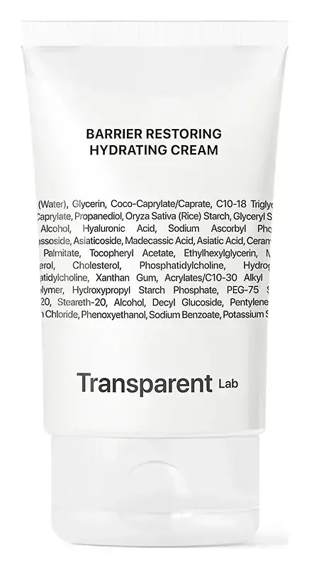 Transparent Lab Barrier Restoring Hydrating Cream