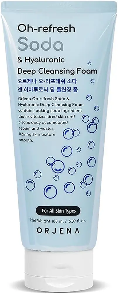 Orjena Oh-Refresh Soda & Hyaluronic Deep Cleansing Foam