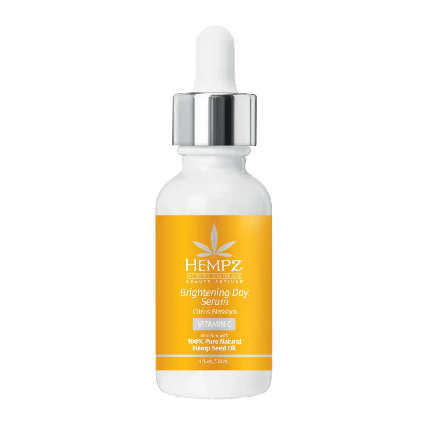 Hempz Beauty Actives Citrus Blossom Brightening Day Facial Serum with Vitamin C
