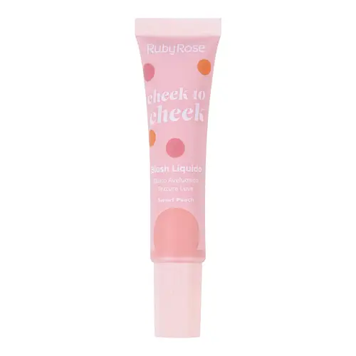 Ruby Rose Cheek To Cheek Blush Liquido Sweet Peach