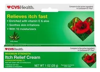 CVS Health Maximum Strength Itch Relief Cream