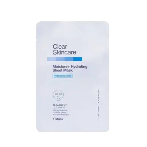 Clear Skincare Moisture+ Hydrating Sheet Mask