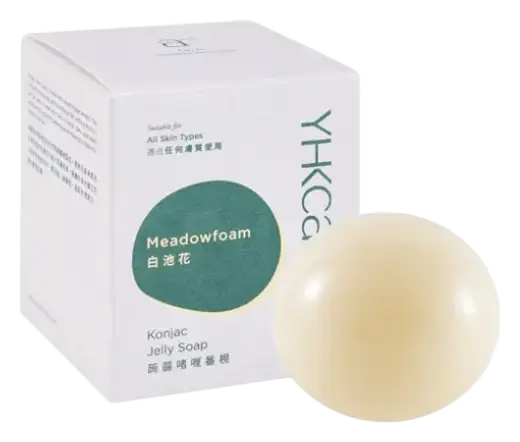 YHKcare Konjac Jelly Soap Meadowfoam