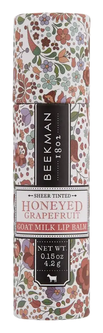 Beekman 1802 Honeyed Grapefruit Sheer Tinted Lip Balm