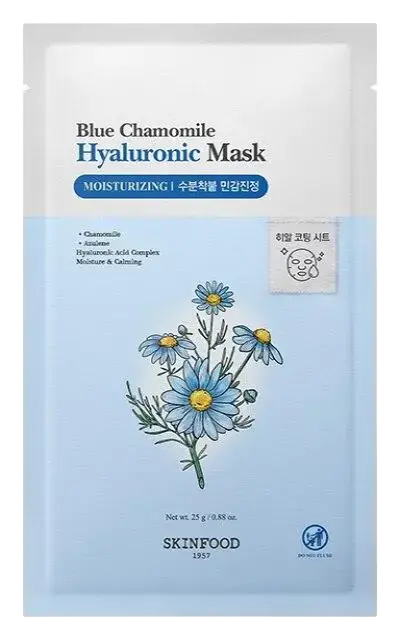 Skinfood Blue Chamomile Hyaluronic Mask