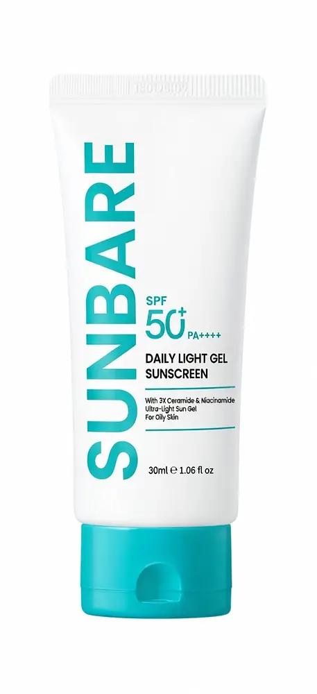 Sunbare Daily Light Gel Sunscreen SPF 50+