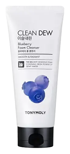 TONYMOLY Clean Dew Foam Cleanser Blueberry