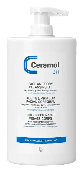 Ceramol Face and Body Cleansing Oil 311