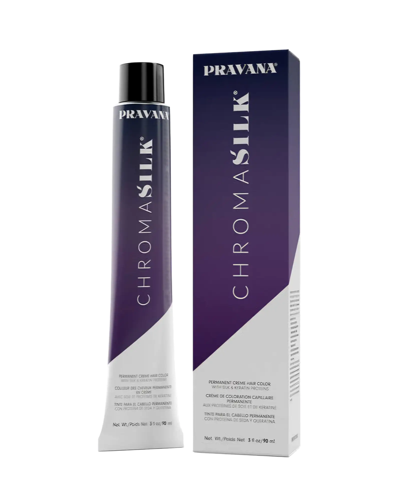 Pravana Chromasilk Permanent Creme Hair Color 3N Dark Brown