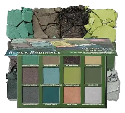 Black Radiance Brilliant Effects Eyeshadow Palette Paradise