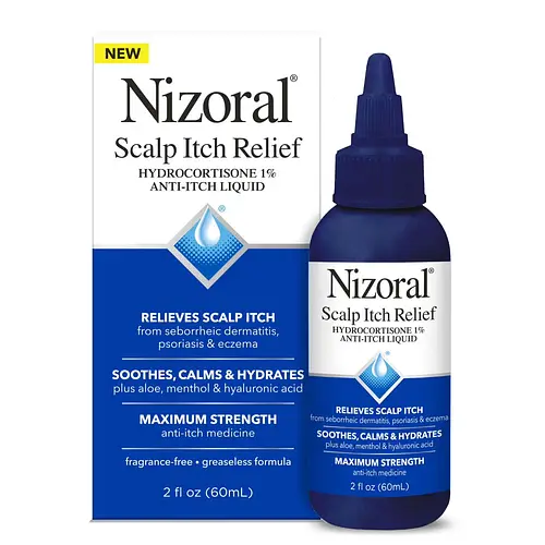 Nizoral Scalp Itch Relief Hydrocotisone 1% Anti-Itch Liquid