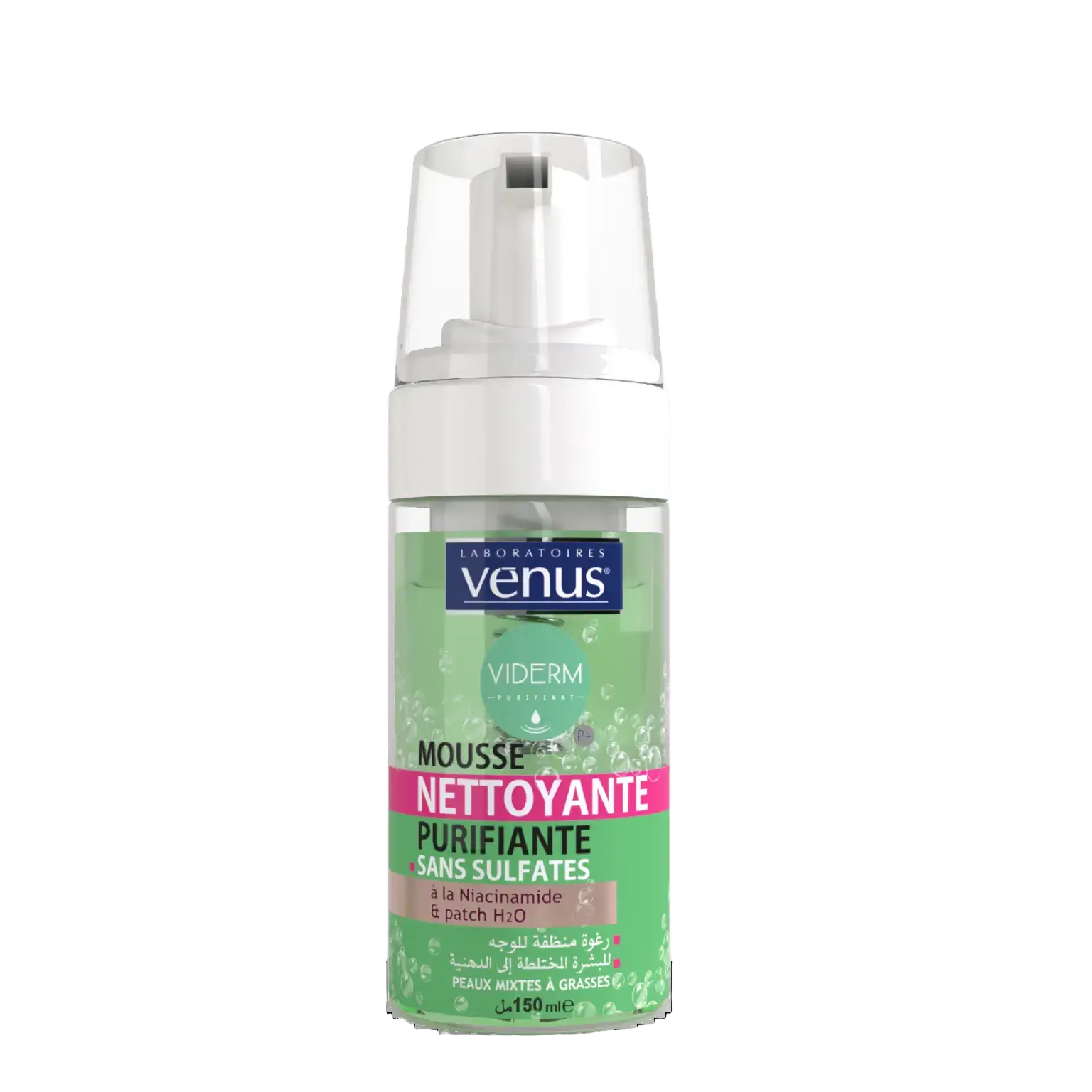 laboratoires venus Viderm Mousse Nettoyante Purifiante