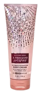 Bath & Body Works Ultimate Hydration Body Cream A Thousand Wishes