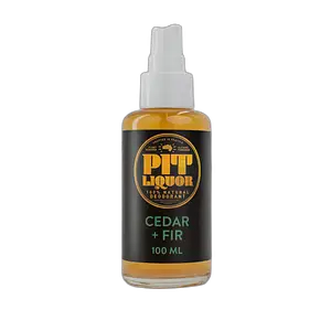 Pit Liquor Natural Deodorant Spray Cedar + Fir