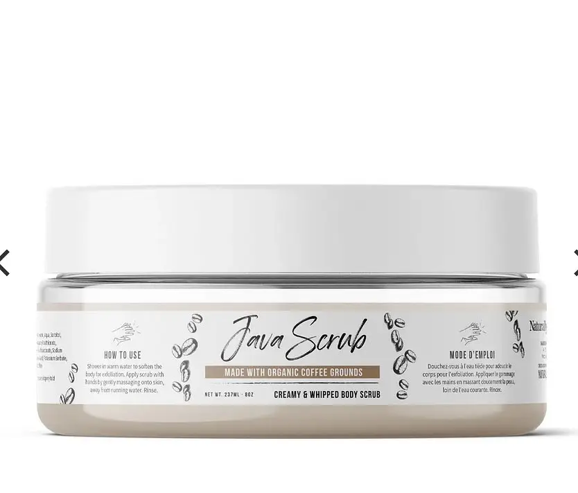 Naturally Vain Java Scrub Whipped Body Scrub